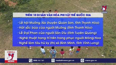 Công bố thêm 10 di sản văn hóa phi vật thể quốc gia