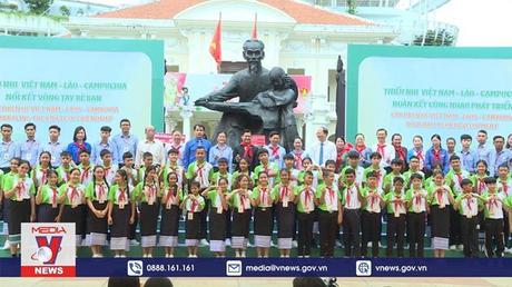 Khai mạc Liên hoan thiếu nhi Việt Nam - Lào - Campuchia