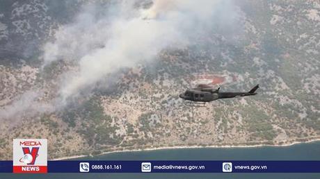 Cháy rừng nghiêm trọng tại nhiều nước châu Âu