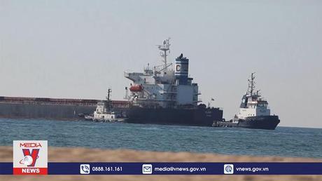 Tàu chở ngũ cốc Ukraine đầu tiên cập cảng Thổ Nhĩ Kỳ