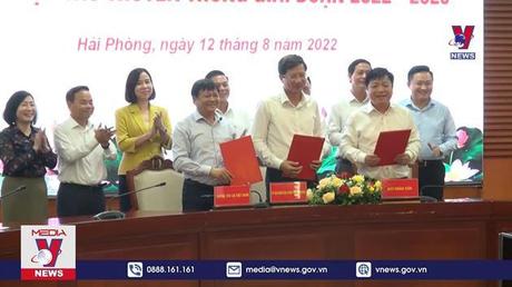 Hải Phòng tăng cường hợp tác với TTXVN và Báo Nhân dân