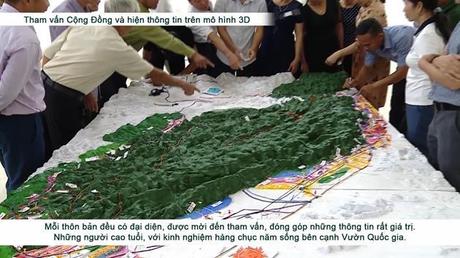 Mô hình 3D giúp quản lý, bảo vệ tài nguyên bền vững tại Cúc Phương