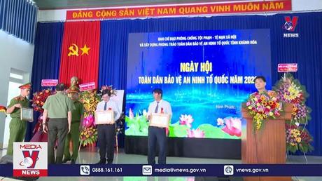 Ngày hội bảo vệ an ninh Tổ quốc tại Khánh Hòa