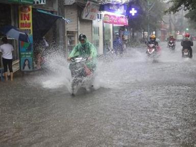 Ngày 12/8, Bắc Bộ và Thanh Hóa tiếp tục có mưa to đến rất to