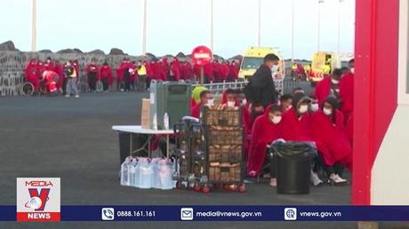 Số người di cư đến EU tăng mạnh trong 7 tháng đầu năm