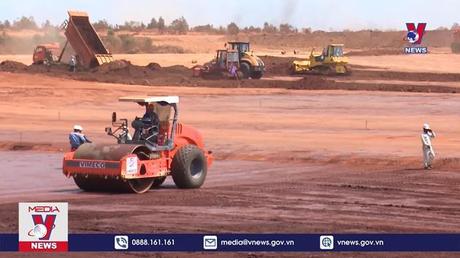 Cơ bản hoàn thành đóng cọc nhà ga sân bay Long Thành