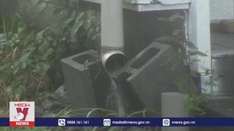 Bão Meari đổ bộ Nhật Bản gây mưa lớn