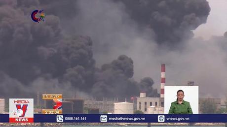 Cuba đã dập tắt được đám cháy ở kho dầu