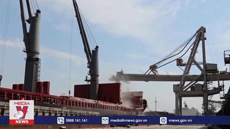 Tàu chở ngũ cốc Ukraine đầu tiên sắp cập cảng Syria