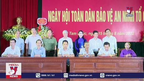 Ngày hội toàn dân bảo vệ an ninh Tổ quốc tại Vĩnh Phúc