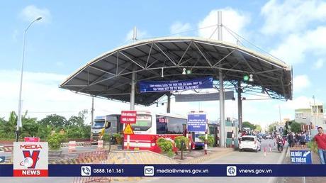 Thái Bình: Ùn tắc tại Trạm thu phí BOT 39B Thanh Nê