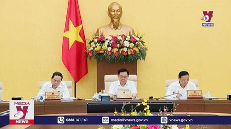 Uỷ ban Thường vụ Quốc hội họp phiên chuyên đề về pháp luật