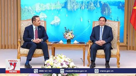 Thủ tướng Phạm Minh Chính tiếp Bộ trưởng Ngoại giao Qatar
