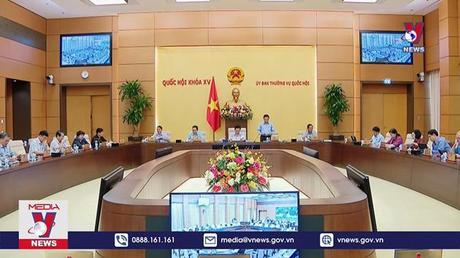 Phiên họp chuyên đề pháp luật của Ủy ban Thường vụ Quốc hội 