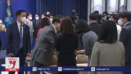 Tổng thống Hàn Quốc tổ chức họp báo nhân 100 ngày cầm quyền