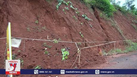 Sạt lở đất tại Bình Phước ảnh hưởng đến hơn 300 hộ dân