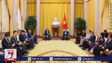 Chủ tịch nước tiếp xã giao Phó Thủ tướng, Bộ trưởng Ngoại giao Kazakhstan