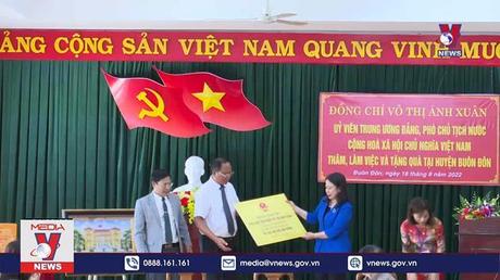 Phó Chủ tịch nước thăm và làm việc tại Đắk Lắk