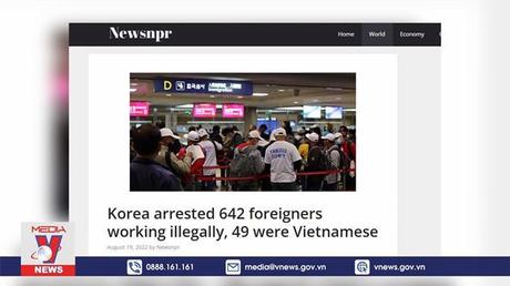Hàn Quốc bắt 642 người nước ngoài làm việc bất hợp pháp