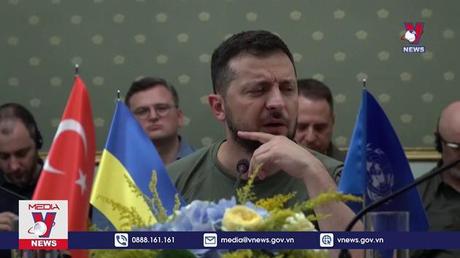 Thổ Nhĩ Kỳ, Ukraine ký thỏa thuận tái thiết cơ sở hạ tầng