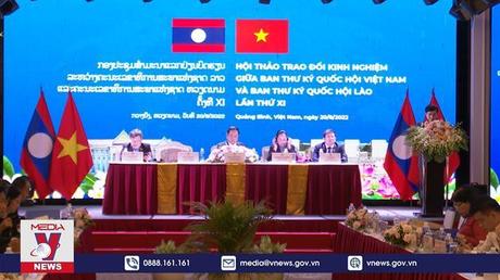 Trao đổi kinh nghiệm công tác giữa Quốc hội Việt Nam và Quốc hội Lào