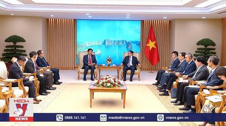 Thủ tướng Phạm Minh Chính tiếp Bộ trưởng Tư pháp Lào