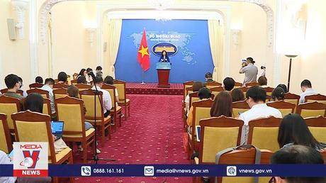 Họp báo thường kỳ Bộ Ngoại giao