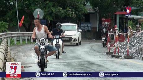 Phân luồng giao thông trên Quốc lộ 37 do sự cố sạt lở 