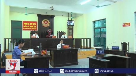 Ninh Bình lần đầu tiên triển khai xét xử trực tuyến