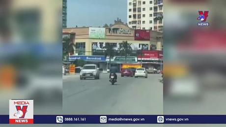 Nghệ An xử phạt tài xế đánh võng trên quốc lộ