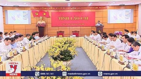 Thủ tướng làm việc với Ban Thường vụ Tỉnh ủy Lào Cai