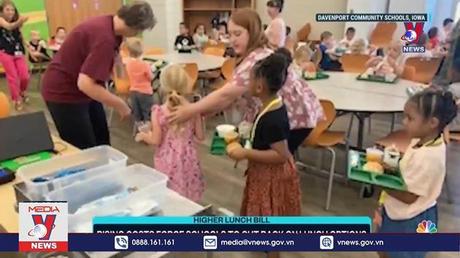 Lạm phát len lỏi vào bữa ăn học đường