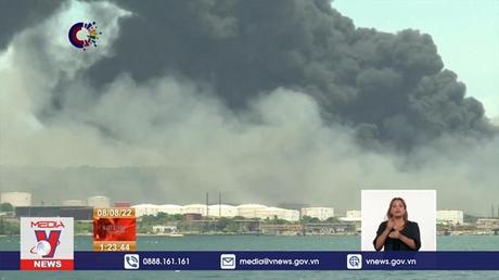 Cuba, Mỹ hợp tác xử lý môi trường sau vụ cháy kho nhiên liệu