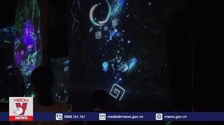 Công viên giải trí kỳ diệu ban đêm ở Hàn Quốc