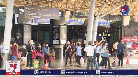 Sân bay Tân Sơn Nhất dự báo tiếp tục quá tải dịp 2/9