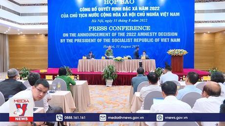 Công bố Quyết định đặc xá năm 2022