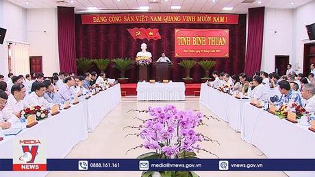 Thủ tướng làm việc với lãnh đạo chủ chốt tỉnh Bình Thuận
