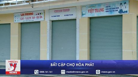 Bất cập chợ Hòa Phát