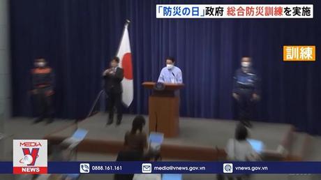 Nhật Bản diễn tập ứng phó động đất