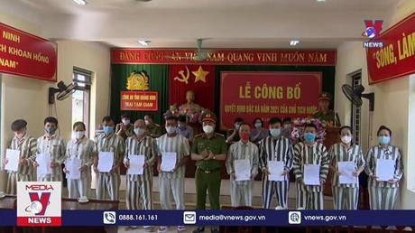 Hơn 2.400 phạm nhân được đặc xá dịp 2/9