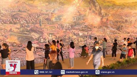 Sức hút từ bức tranh Panorama Chiến dịch Điện Biên Phủ