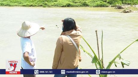 Tiềm ẩn nguy hiểm khi đu dây vượt sông