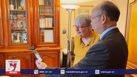 Thăm hỏi gia quyến nữ chiến sỹ cộng sản Raymonde Dien