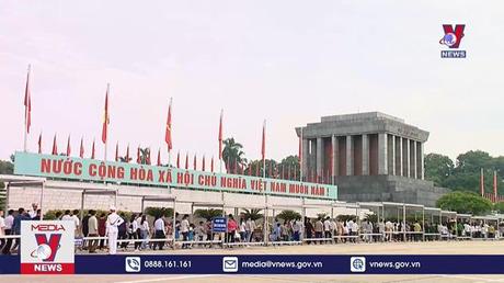 Gần 29 nghìn lượt người vào Lăng viếng Bác