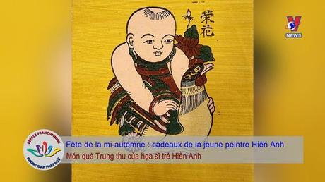 Không gian Pháp ngữ: Quà trung thu độc đáo lấy cảm hứng từ tranh Đông Hồ