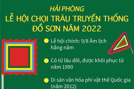 Hải Phòng: Lễ hội chọi trâu truyền thống Đồ Sơn năm 2022