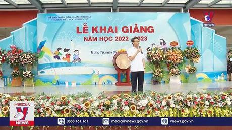 Lễ Khai giảng tại Trường Tiểu học Trung Tự, Hà Nội