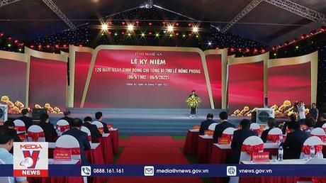 Kỷ niệm 120 năm Ngày sinh Tổng Bí thư Lê Hồng Phong