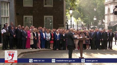 Ông Boris Johnson phát biểu từ chức Thủ tướng Anh