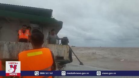 Cứu nạn thành công 7 thuyền viên gặp nạn ở vùng biển Thái Bình